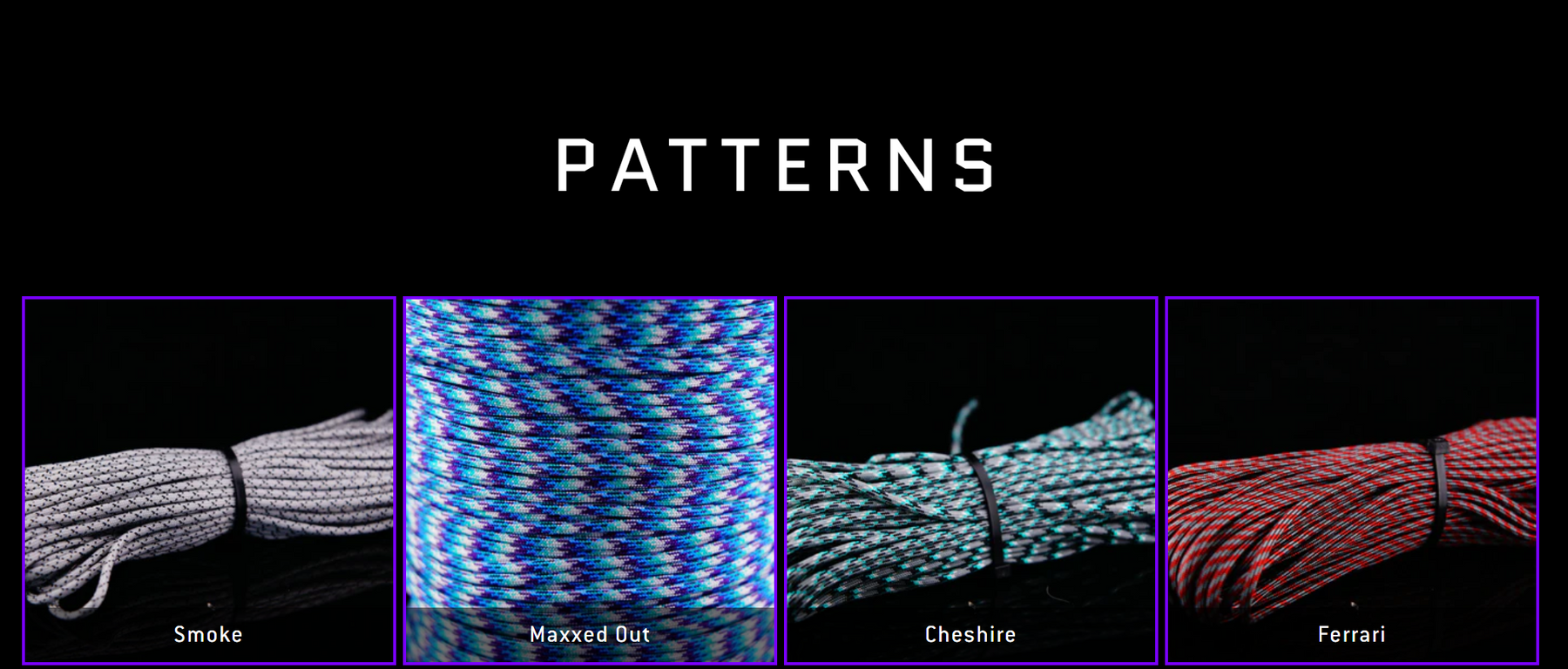 Tether Patterns Custom Nexus Tether Ver. 1.0 – Tuff Tethers, LLC.