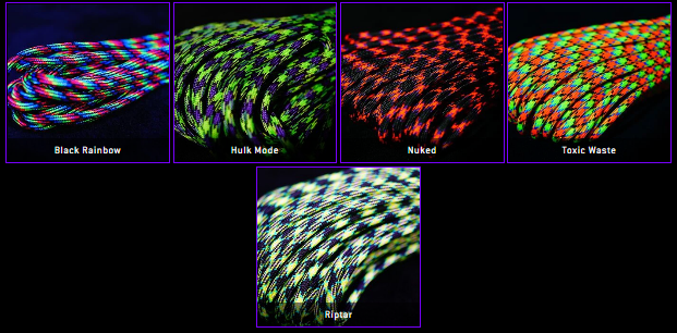 Tether Patterns Custom Nano Coiled Tethers Ver. 2.0 – Tuff Tethers, LLC.